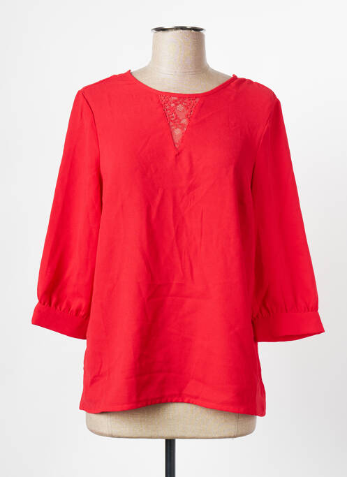 Blouse rouge VERO MODA pour femme