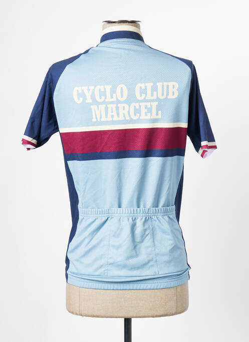 Polo bleu CYCLO CLUB MARCEL  pour femme