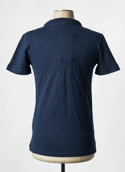 Polo bleu BRUCE & BUTLER  pour homme