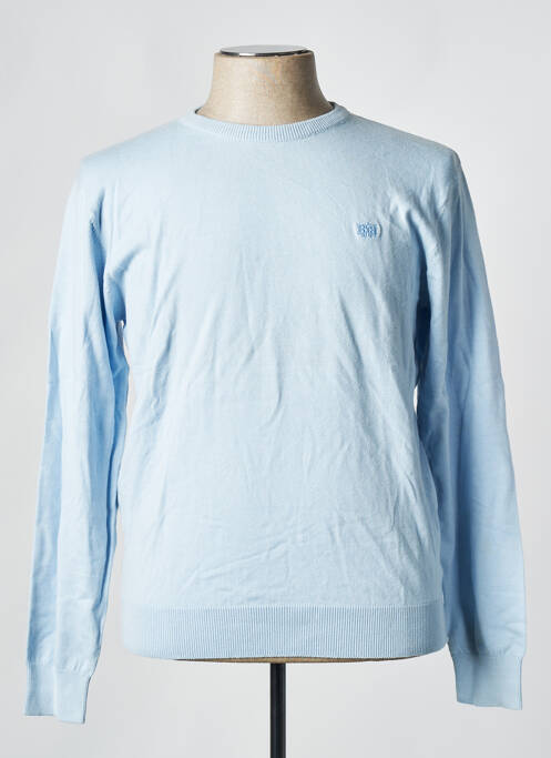 Pull bleu BRUCE & BUTLER  pour homme