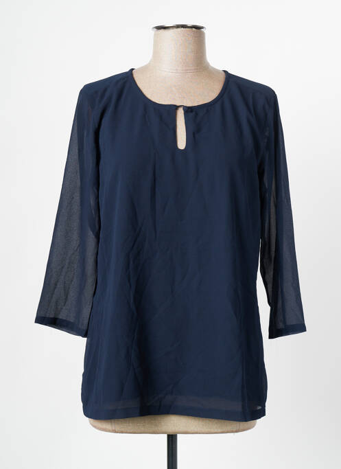 Chemisier bleu FRANSA femme