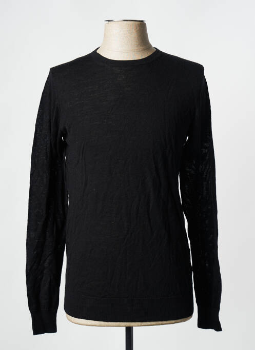 Pull noir JACK & JONES pour homme