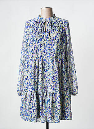 Robe courte bleu VERO MODA femme
