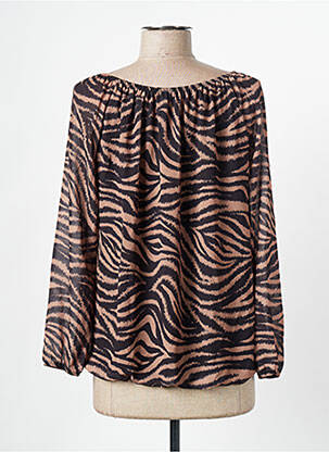 Chemisier marron HAILYS femme