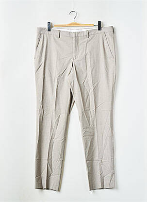 Pantalon chino gris SELECTED homme