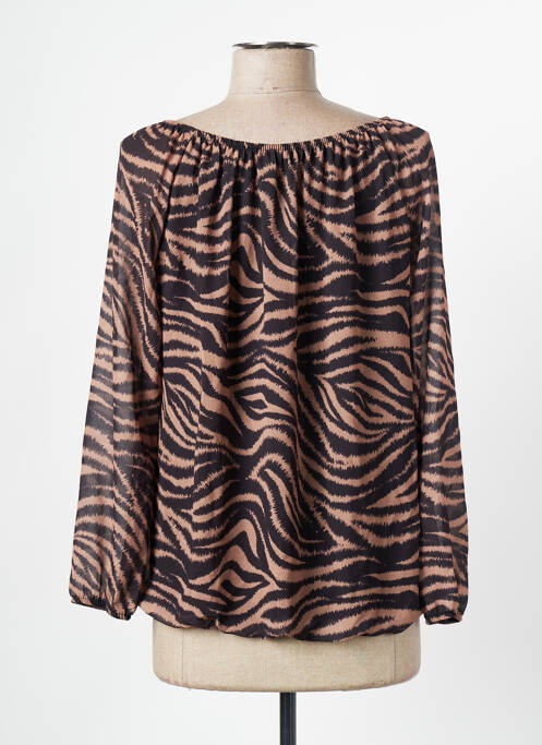 Chemisier marron HAILYS pour femme