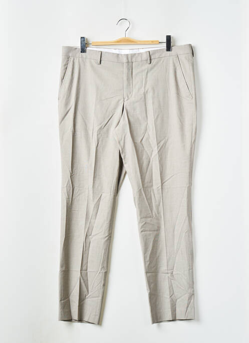 Pantalon chino gris SELECTED pour homme