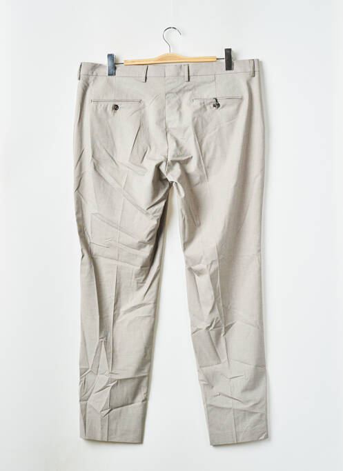 Pantalon chino gris SELECTED pour homme