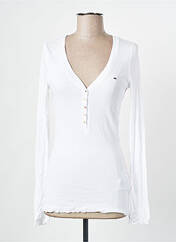 T-shirt blanc TOMMY HILFIGER pour femme seconde vue