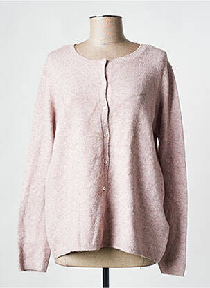 Gilet manches longues rose VERO MODA femme