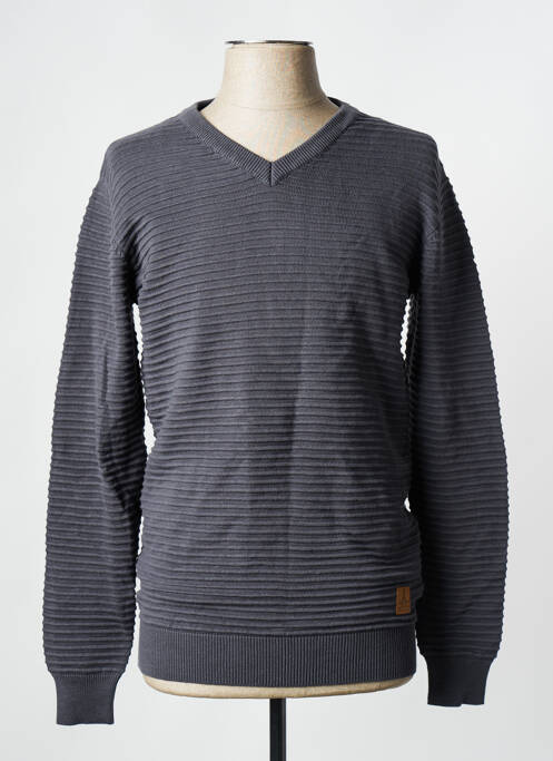 Pull gris BRUCE & BUTLER  pour homme