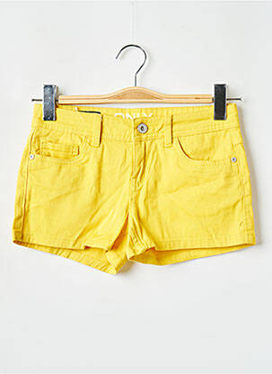 Short jaune ONLY femme