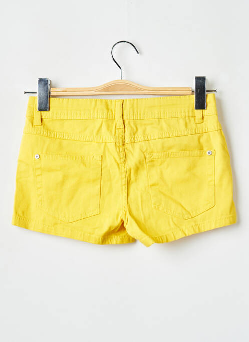 Short jaune ONLY pour femme