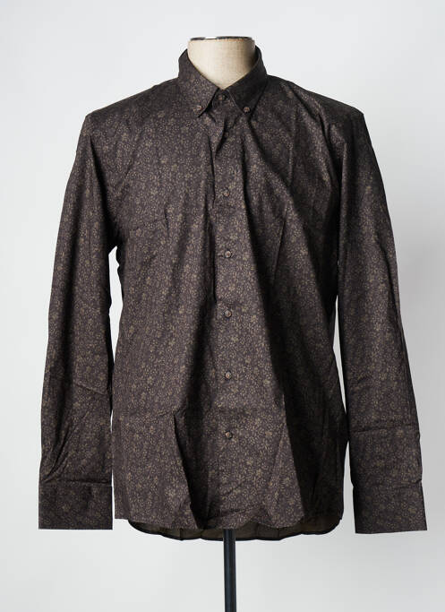Chemise manches longues noir BRUCE & BUTLER  pour homme