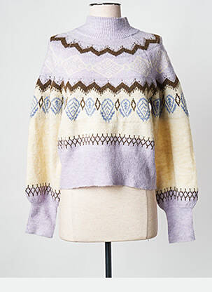 Pull beige OBJECT femme