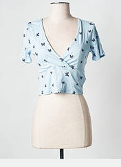 T-shirt bleu TALLY WEIJL pour femme seconde vue
