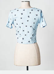 T-shirt bleu TALLY WEIJL pour femme seconde vue