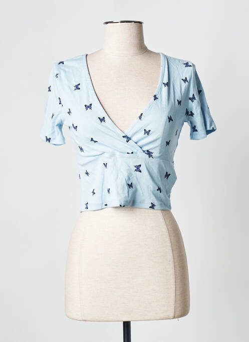 T-shirt bleu TALLY WEIJL pour femme