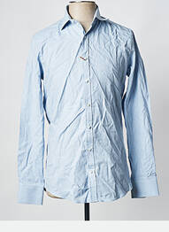Chemise manches longues bleu LE FABULEUX MARCEL DE BRUXELLES homme