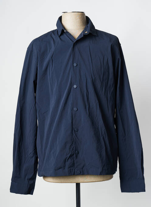 Chemise manches longues bleu JACK & JONES pour homme