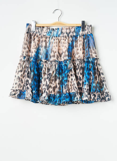 Jupe courte bleu GUESS pour femme