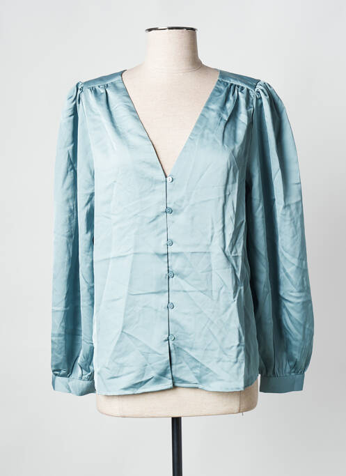 Chemisier bleu VILA pour femme