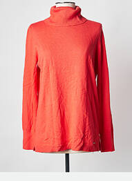 Pull col roulé rouge S.OLIVER femme