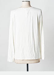 Blouse blanc MORE & MORE pour femme seconde vue