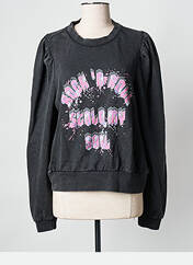 Sweat-shirt noir ONLY pour femme seconde vue