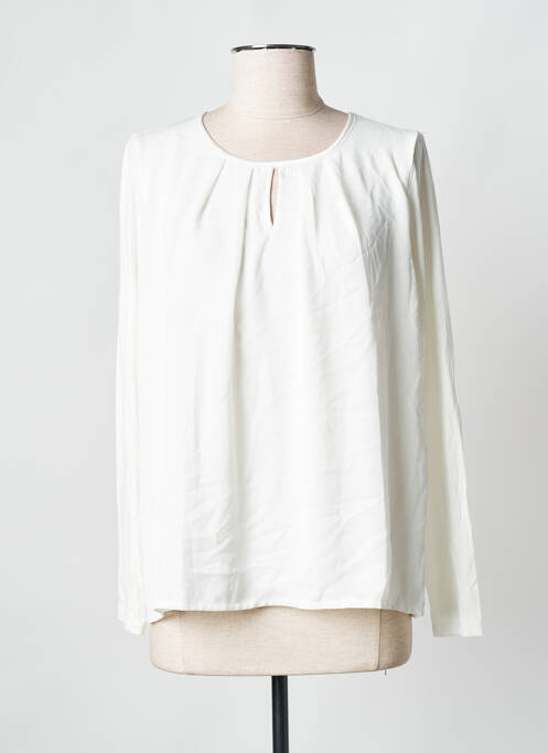 Blouse blanc MORE & MORE pour femme