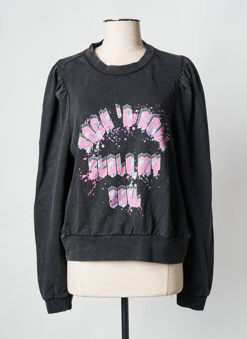 Sweat-shirt noir ONLY pour femme