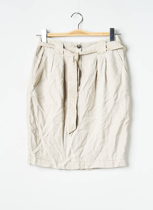 Jupe courte beige S.OLIVER pour femme