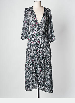 Robe longue blanc MORGAN femme