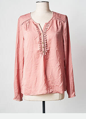 T-shirt marron SCOTCH & SODA femme