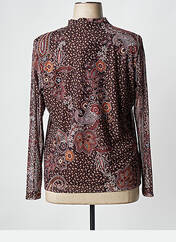 Blouse marron MORE & MORE pour femme seconde vue