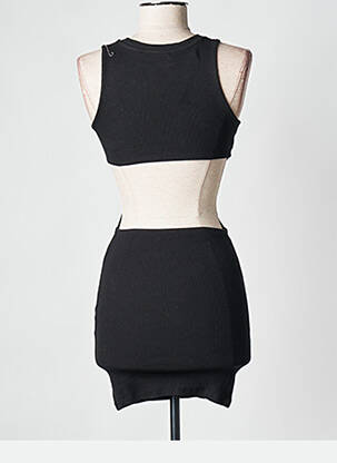 Robe courte noir SUBDUED femme