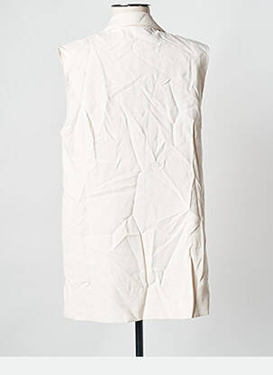 Gilet sans manche beige MANGO femme