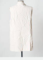 Gilet sans manche beige MANGO pour femme seconde vue