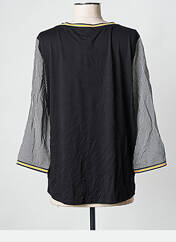 T-shirt noir TOM TAILOR pour femme seconde vue
