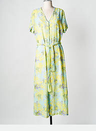 Robe longue jaune BELLITA femme