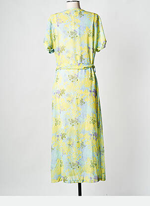 Robe longue jaune BELLITA femme