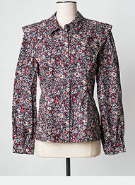 Chemisier noir OBJECT femme