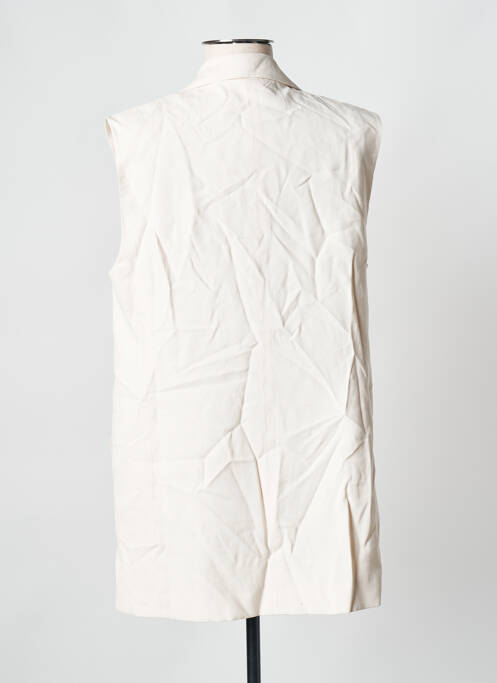 Gilet sans manche beige MANGO pour femme