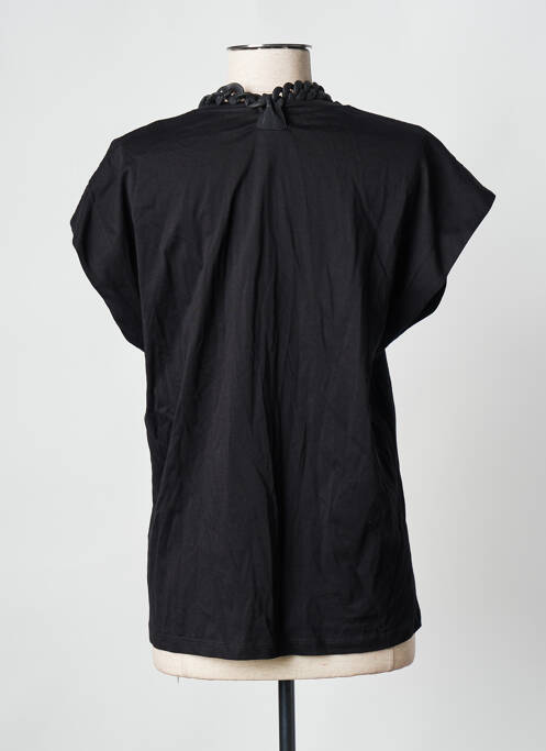 T-shirt noir PLEASE pour femme