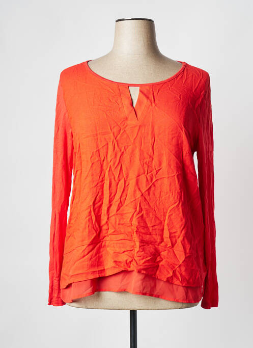 T-shirt rouge TOM TAILOR pour femme