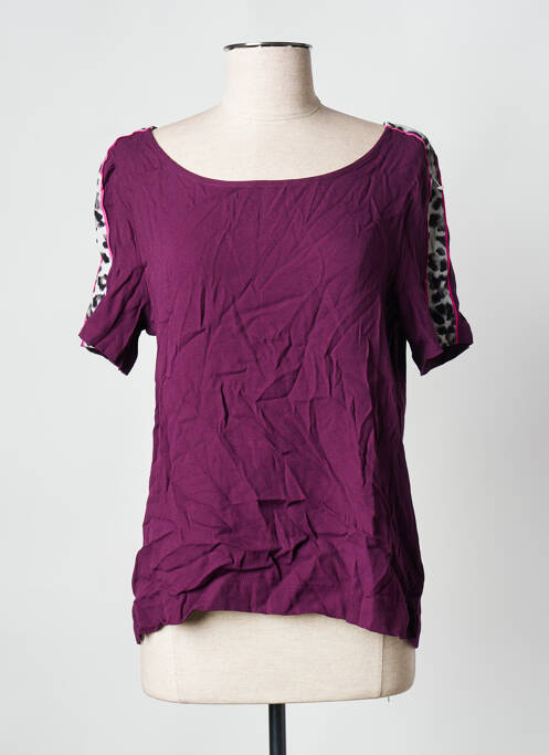 T-shirt violet STREET ONE pour femme