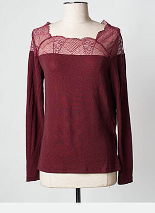 Top rouge ONLY femme