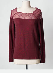 Top rouge ONLY pour femme seconde vue