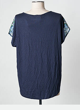 Top bleu MORE & MORE femme