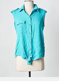 Chemisier bleu AMELIE & AMELIE femme